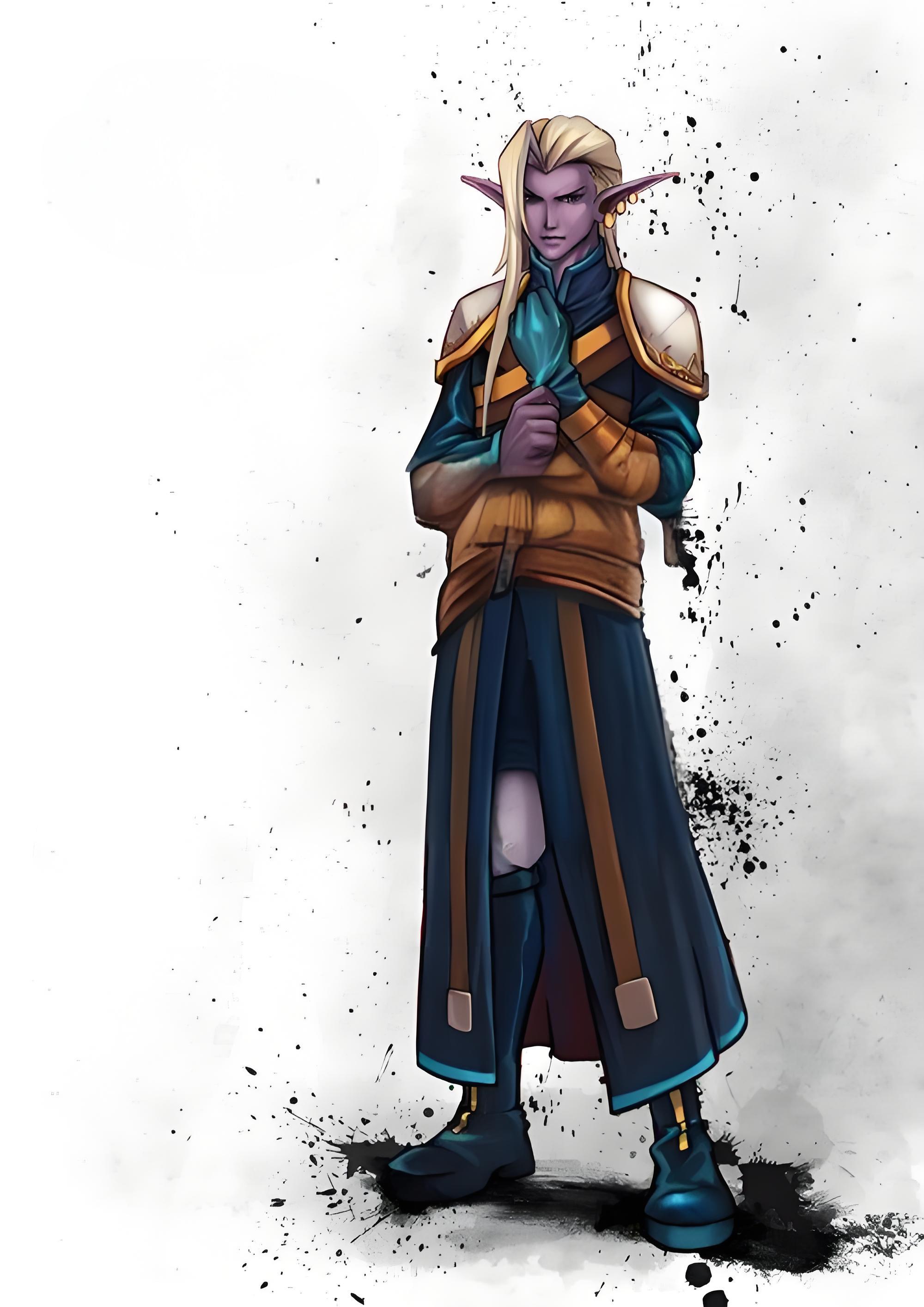 DNF暗精灵商人赛吉明